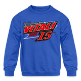 Drayven Vitali | 2023 | Youth Crewneck Sweatshirt - royal blue