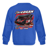 Ian Logan | 2023 | Youth Crewneck Sweatshirt - royal blue