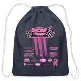 Wing Champ Racing Series | 2023 | Cotton Drawstring Bag - navy