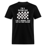 Awesome Racing Dad | FSR Merch | Adult T-Shirt - black