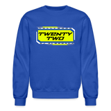 AJ Albreada | Twenty Two | 2023 | Adult Crewneck Sweatshirt - royal blue