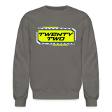AJ Albreada | Twenty Two | 2023 | Adult Crewneck Sweatshirt - asphalt gray