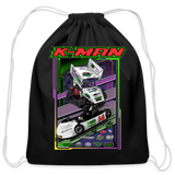 Kaseton Morris K-Man | 2023 | Cotton Drawstring Bag - black