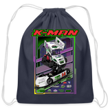 Kaseton Morris K-Man | 2023 | Cotton Drawstring Bag - navy
