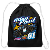 Riley Paul | 2023 | Cotton Drawstring Bag - black
