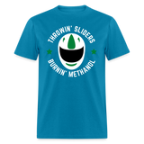 Throwin' Sliders | FSR Merch | Adult T-Shirt - turquoise