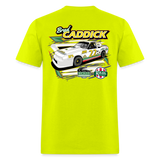 Baker Family Racing | 2023 | Adult T-Shirt - safety green
