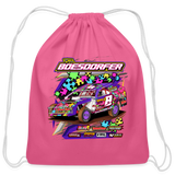 Erin Boesdorfer | 2023 | Cotton Drawstring Bag - pink