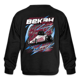 Bekah Motley | 2023 | Youth Crewneck Sweatshirt - black