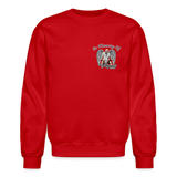 Chris Jordan | 2023 | Adult Crewneck Sweatshirt - red