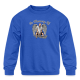 Chris Jordan | 2023 | Youth Crewneck Sweatshirt - royal blue