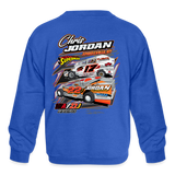 Chris Jordan | 2023 | Youth Crewneck Sweatshirt - royal blue