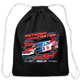 Anthony Carter | 2023 | Cotton Drawstring Bag - black