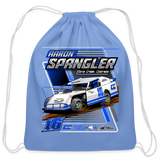 Aaron Spangler | 2023 | Cotton Drawstring Bag - carolina blue