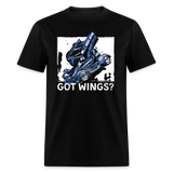 Got Wings | FSR Merch | Adult T-Shirt - black