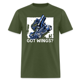 Got Wings | FSR Merch | Adult T-Shirt - military green