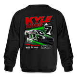 Kyle Wing | 2023 | Youth Crewneck Sweatshirt - black