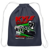Kyle Wing | 2023 | Cotton Drawstring Bag - navy