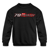 DJ Thibeault | 2023 | Youth Crewneck Sweatshirt - black