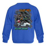 Vail Motorsports | 2023 | Youth Crewneck | Sweatshirt - royal blue