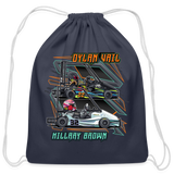 Vail Motorsports | 2023 | Cotton Drawstring Bag - navy