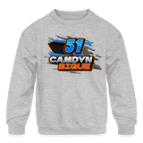 Camdyn Bigue | 2023 | Youth Crewneck | Sweatshirt - heather gray