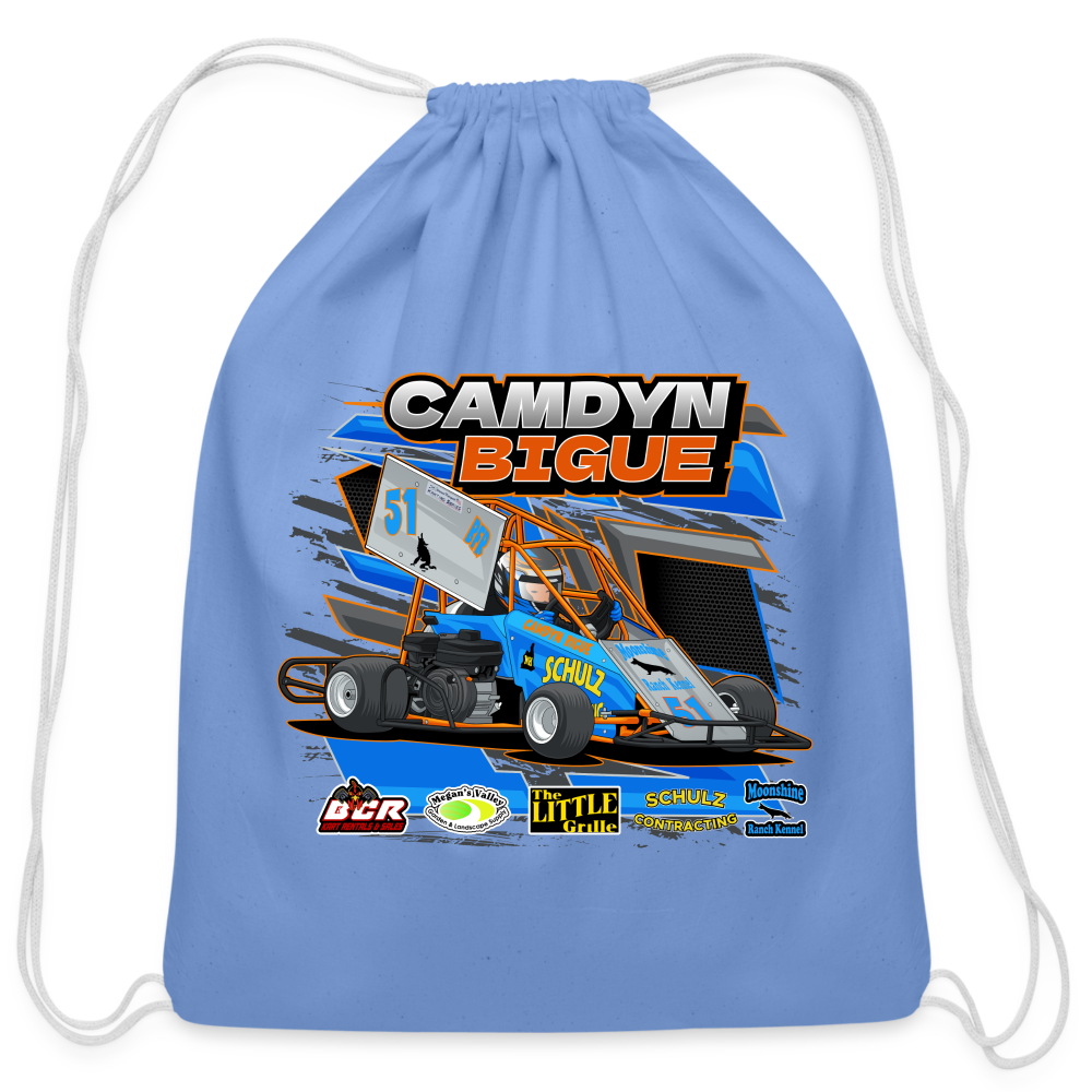 Camdyn Bigue 2023 Cotton Drawstring Bag Five Star Racewear 4380