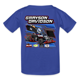 Grayson Davidson | 2023 | Youth T-Shirt - royal blue