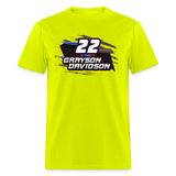 Grayson Davidson | 2023 | Adult T-Shirt - safety green