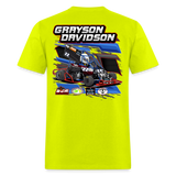 Grayson Davidson | 2023 | Adult T-Shirt - safety green