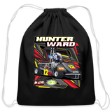 Hunter Ward | 2023 | Cotton Drawstring Bag - black