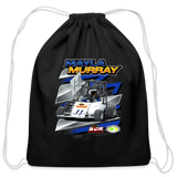 Mayla Murray | 2023 | Cotton Drawstring Bag - black