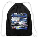 Stella Kirkland | 2023 | Cotton Drawstring Bag - black