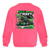 Nick Casey | 2023 | Youth Crewneck | Sweatshirt - neon pink