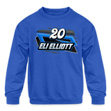 Eli Elliott | 20 | 2023 | Youth Crewneck | Sweatshirt - royal blue