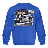 Jimmy Dutlinger | Dirtslinger | 2023 | Youth Crewneck Sweatshirt - royal blue