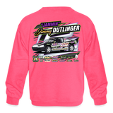 Jimmy Dutlinger | Dirtslinger | 2023 | Youth Crewneck Sweatshirt - neon pink