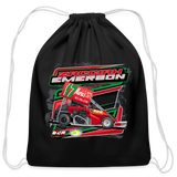 Zacciah Emerson | 2023 | Cotton Drawstring Bag - black