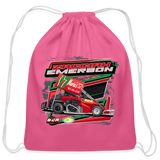 Zacciah Emerson | 2023 | Cotton Drawstring Bag - pink