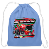 Zacciah Emerson | 2023 | Cotton Drawstring Bag - carolina blue