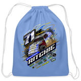 Shamron Ritchie | 2023 | Cotton Drawstring Bag - carolina blue