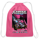 Chase Crowder | 2023 | Cotton Drawstring Bag - pink