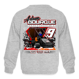 Adam Bourque | 2023 | Youth Crewneck Sweatshirt - heather gray