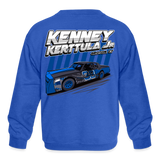 Kenney Kerttula Jr | 2023 | Youth Crewneck Sweatshirt - royal blue