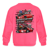 Northern Star Racing | 2023 | Youth Crewneck Sweatshirt - neon pink
