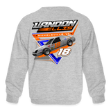 Landon Ellis | 2023 | Youth Crewneck Sweatshirt - heather gray
