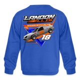 Landon Ellis | 2023 | Youth Crewneck Sweatshirt - royal blue