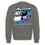 Kynzie Maness | Purple | 2023 | Adult Crewneck Sweatshirt - asphalt gray