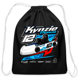 Kynzie Maness | Red | 2023 | Cotton Drawstring Bag - black