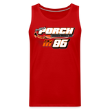 Jameson Porch | 2023 | Men's Tank - red